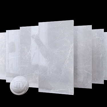 Sterlina Gray Marble Set 3D model image 1 