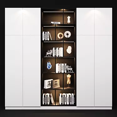 Custom-made Cabinet | 2700x2570mm | Spacious & Stylish 3D model image 1 