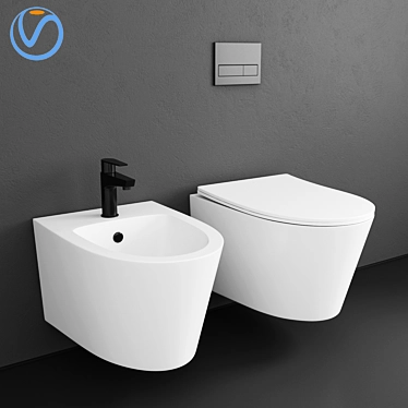 Ultimate Clean: Suyo Wras Toilet 3D model image 1 