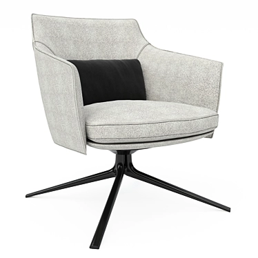 Modern Office Armchair: Sleek and Stylish 3D model image 1 