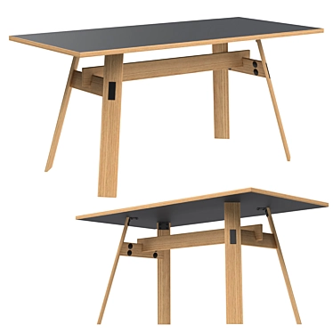 All-in-One Versatile Desk 3D model image 1 