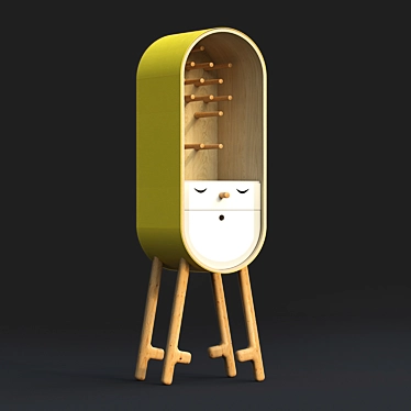 Lo-Lo the Capsular Microkitchen Kitchen Cupboard