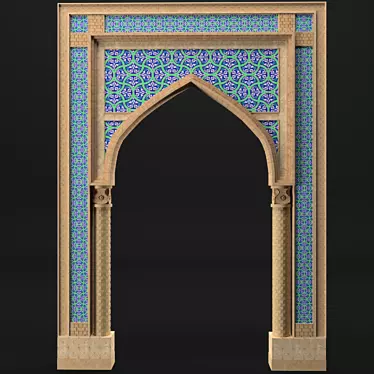 East Arch 3D Model: Versatile Formats & High Detail 3D model image 1 