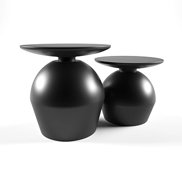 Lothar Coffee Tables: Elegant and Functional 3D model image 1 