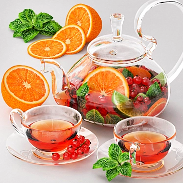 Berry fruit tea