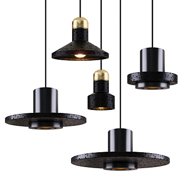 Bentu Design Pendant Lights 3D model image 1 