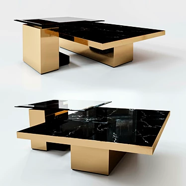 Luxurious Thor Center Table - 2020 Collection 3D model image 1 