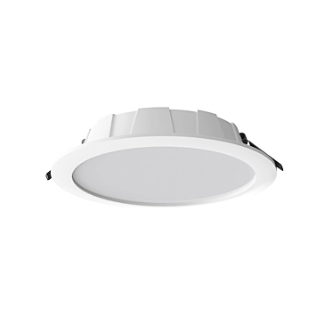 GRACIOSA Recessed Luminaire: Modern LED 15.3W, 1100Lm 3D model image 1 
