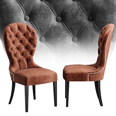 Aria Chair: Elegant and Stylish Seating 3D model image 1 