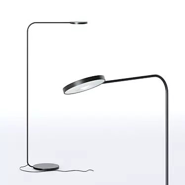 Modern LED Floor Lamp by IKEA 3D model image 1 