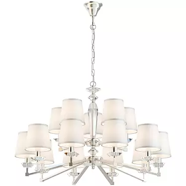 Elegant Beira Chandelier: Maytoni Classic 3D model image 1 