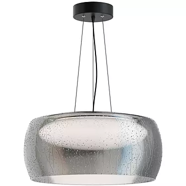 Solen Black Pendant Lamp 3D model image 1 