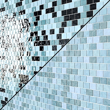 Miseno Mosaic Tiles: Diverse Designs for Distinctive Spaces 3D model image 1 