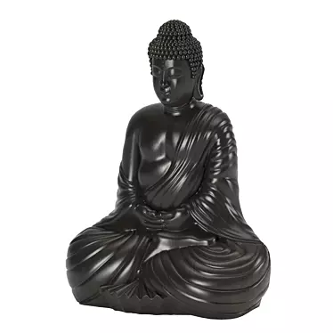 Divine Zen Garden Guardian 3D model image 1 