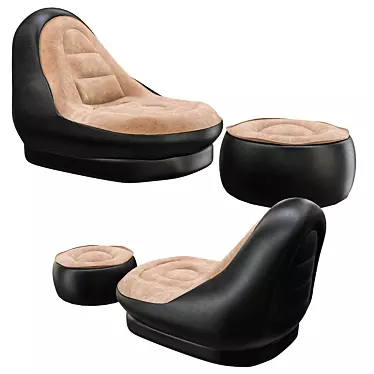 Inflatable Sofas Chairs: Stylish and Versatile 3D model image 1 