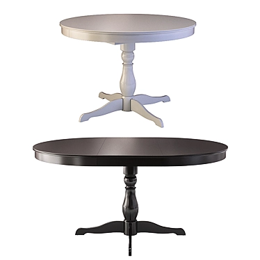  Stylish Ikea Ingatorp Dining Table - Versatile & Elegant 3D model image 1 