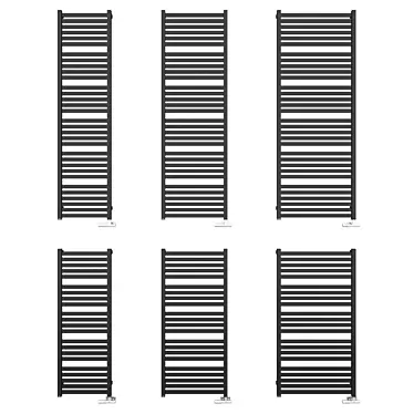 Sleek and Efficient: Terma Marlin Heated Towel Rail 3D model image 1 