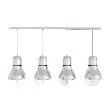 Modern Pendant Light 3D model image 1 