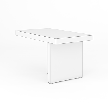 Elegant Executive Briefing Box 3D model image 1 