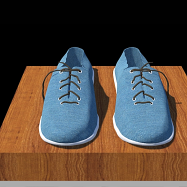 3D Sneakers Model Kit: FBX & OBJ Formats, 3 Textures 3D model image 1 