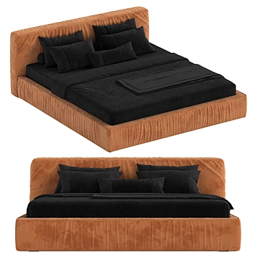 Jupiter Slim Bed in Camel