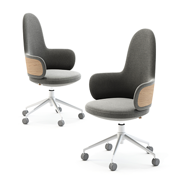 ErgoFlex Office Chair 3D model image 1 