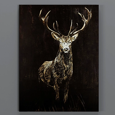 Arhaus Rustic Art Print 3D model image 1 