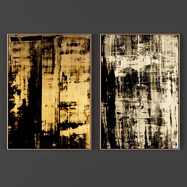 2 Frames Collection: 1000*725 & 1000*685 mm, 2000*2000 Pixel Textures 3D model image 1 