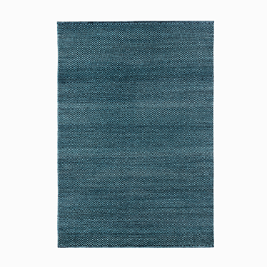 Luxury Hand-Woven NZ Wool Rug 3D model image 1 