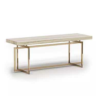  Timeless Elegance: Caracole Classic Console 3D model image 1 