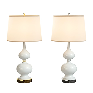 Elegant Table Lamp Cornelius 3D model image 1 