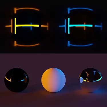 LightCube Pro: Vibrant Illumination 3D model image 1 