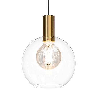 Modern Pendant Lamp: Model 2 3D model image 1 