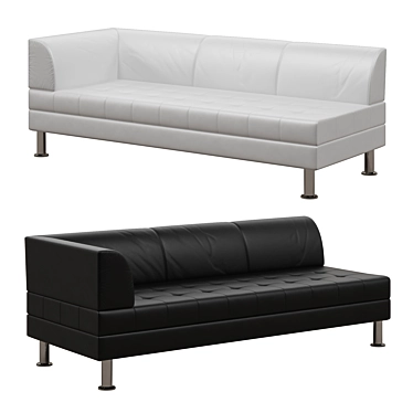 Dega Engl 3L Modular Corner Sofa 3D model image 1 