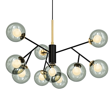 Modern Pearl Pendant Light - Buy in Ukraine 3D model image 1 