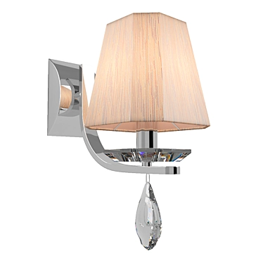 Elegant Newport Light Fixture 3D model image 1 