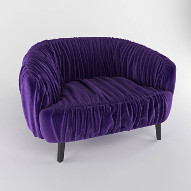 Cozy B&B Armchair 3D model image 1 