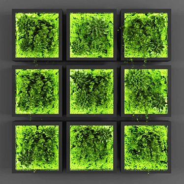 VertiGrow Vertical Garden System 3D model image 1 