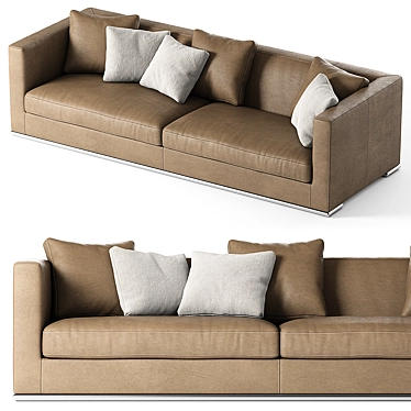 Elegant and Comfortable Bilbao Sofa 3D model image 1 