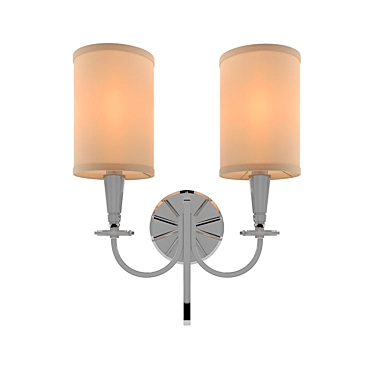 Elegant Newport 3432/A Wall Sconce 3D model image 1 