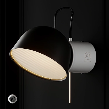 Seyvaa BIG BROTHER Wall Light: Illuminating Elegance 3D model image 1 