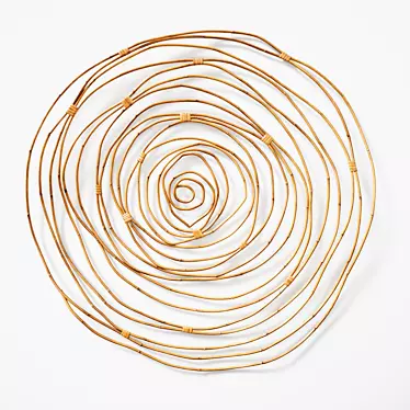 Anthropologie bamboo wall hanging