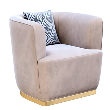 Saint Flor Accent Chair 3D model image 1 