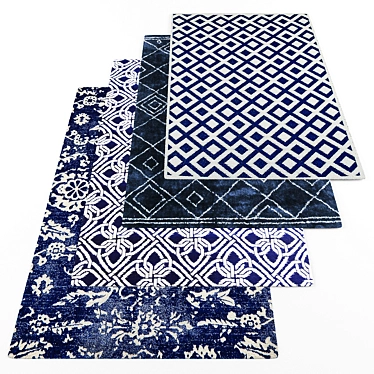 Modern Style Rug Collection 3D model image 1 