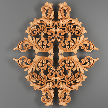 Title: Elegant Vray Ornament 3D model image 1 