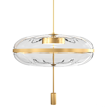 Elegant Müller Pendant Light 3D model image 1 