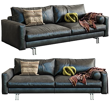 BLUES Interface Sofa: Modern and Stylish Addition to Your Living Room 3D model image 1 