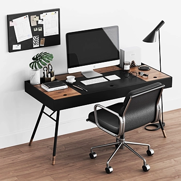 Ultimate Workstation Set 3D model image 1 