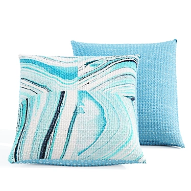 Vibrant Jailene Pillow: Modern Style with PBR Textures 3D model image 1 