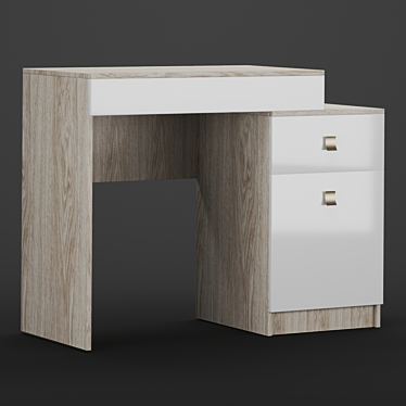 Nord Dressing Table: Sleek and Scandinavian 3D model image 1 